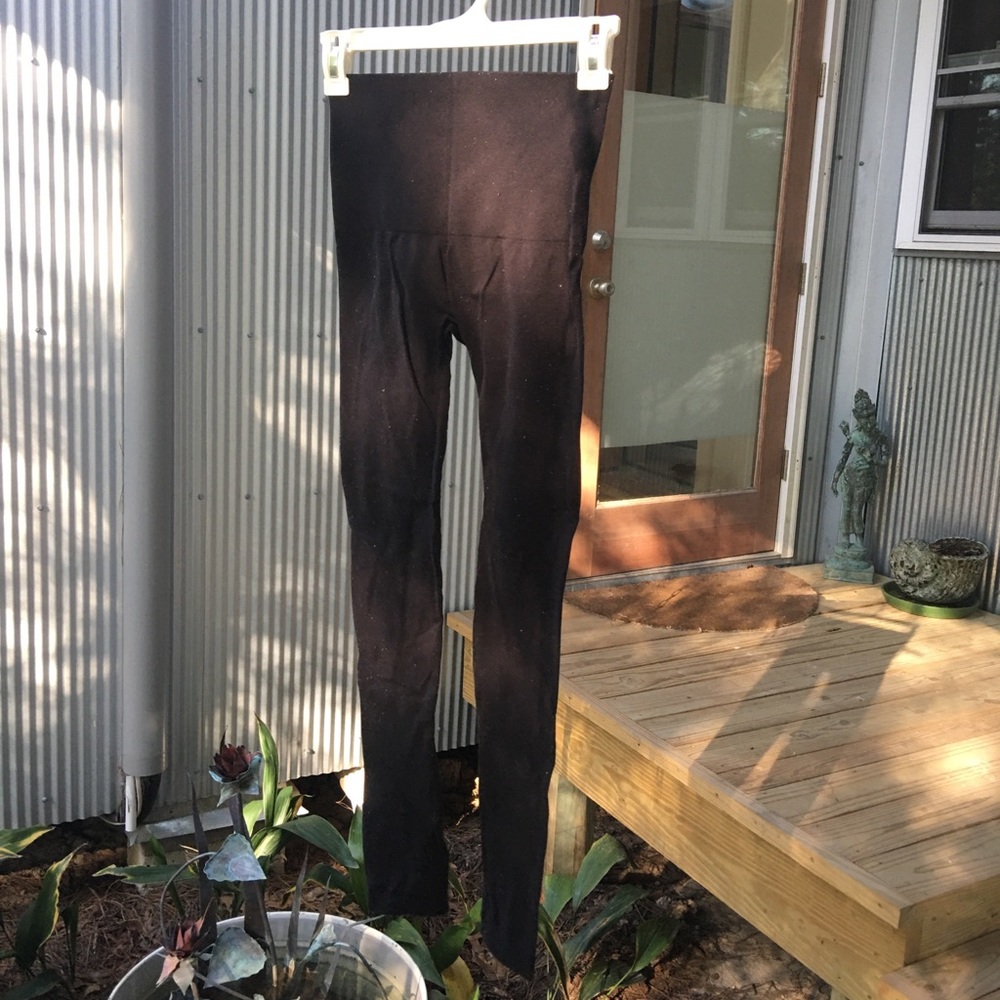 High rise Spanx leggings, M